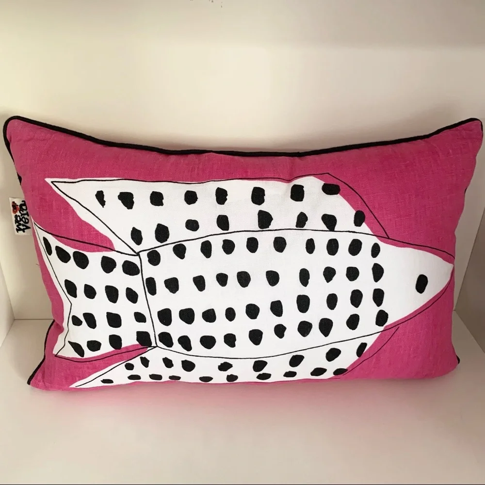 NWOT Anthropologie linen cushion